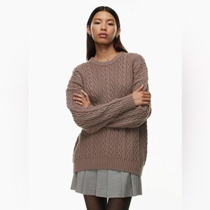 Sunday Best Peggy Sweater in Deep Taupe
